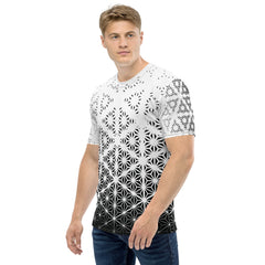 Geometric Line-T-Shirt