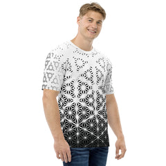 Geometric Line-T-Shirt