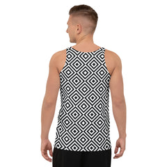 Geometric Line -Tank-Top