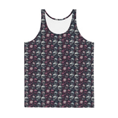 Schädelmuster Tank-Top