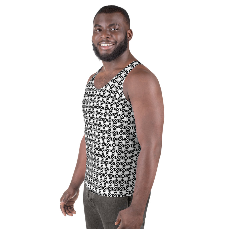 Geometric Line- Tank-Top