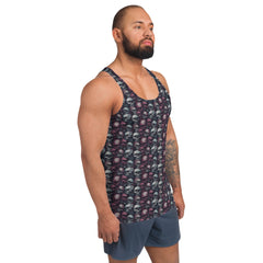 Schädelmuster Tank-Top