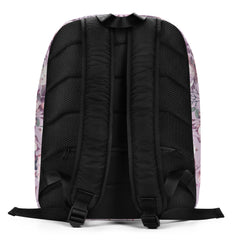 Violetter Blumen Rucksack