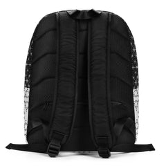 Geometric Line- Schwarz/Weisser Rucksack