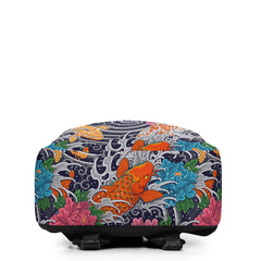 Japanisches Tattoomuster- Koi Fisch- Rucksack