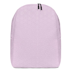 Geometric Line- Blume des Lebens Pinker Rucksack