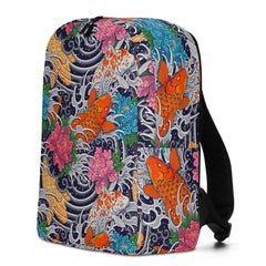 Japanisches Tattoomuster- Koi Fisch- Rucksack