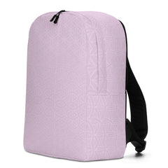 Geometric Line- Blume des Lebens Pinker Rucksack