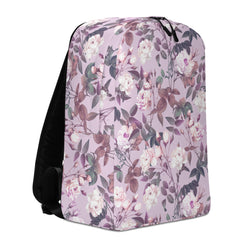 Violetter Blumen Rucksack