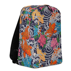 Japanisches Tattoomuster- Koi Fisch- Rucksack