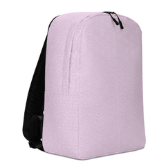 Geometric Line- Blume des Lebens Pinker Rucksack