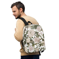 Helles Blumen Muster - Rucksack