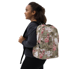 Helles Blumenmuster Rucksack