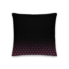 Geometric Line- Pink Premium-Kissen