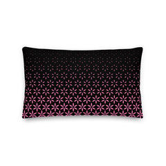 Geometric Line- Pink Premium-Kissen