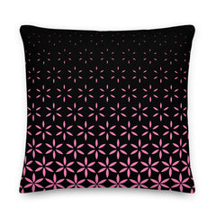 Geometric Line- Pink Premium-Kissen