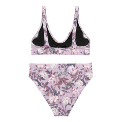 Rose Blumen High Waist Bikini (recycled)