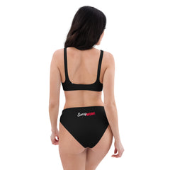 Black Line - High Waist Bikini (recycled)