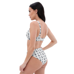 Peace -High Waist Bikini (recycelt)