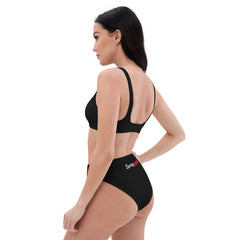 Black Line - High Waist Bikini (recycled)