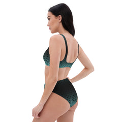 Geometric Line - High Waist Bikini (recycelt)