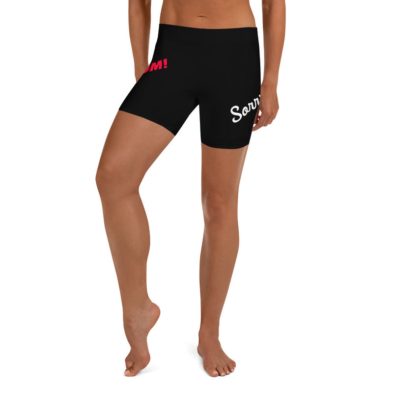 Black Line Shorts zwei Seitig bedruckt