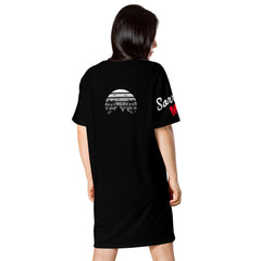 Sonnenuntergang-T-Shirt-Kleid