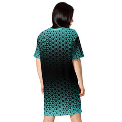 Geometric Line - T-Shirt-Kleid