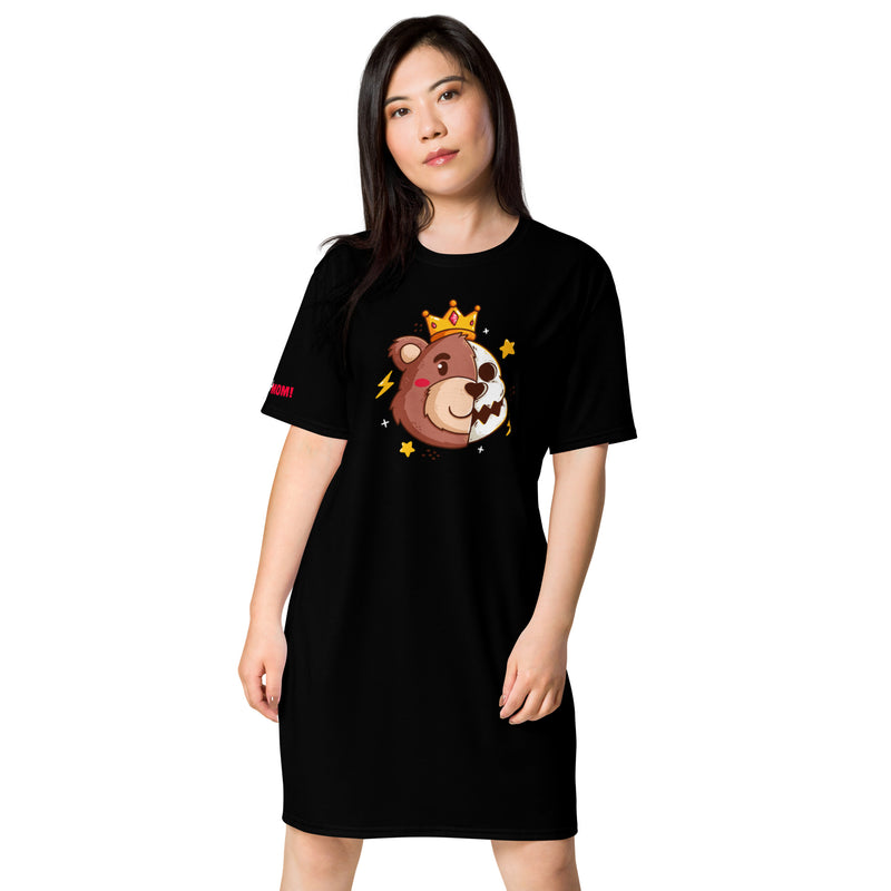 Dead Bear - T-Shirt-Kleid