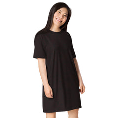 Black Line - T-Shirt-Kleid