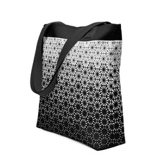 Geometric Line- Schwarz/Weiss Citybag (gross)