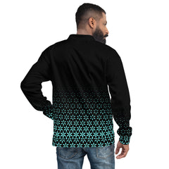 Geometric Line- Grüne Jacke