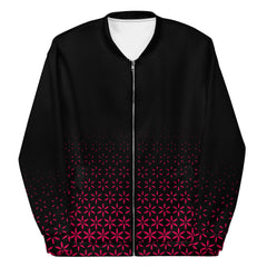 Geometric Line- Rote Jacke