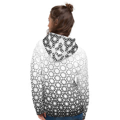 Geometric Line-Kapuzenpullover