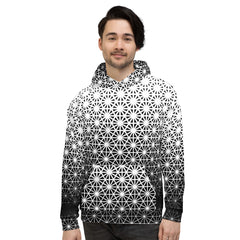 Geometric Line -Kapuzenpullover