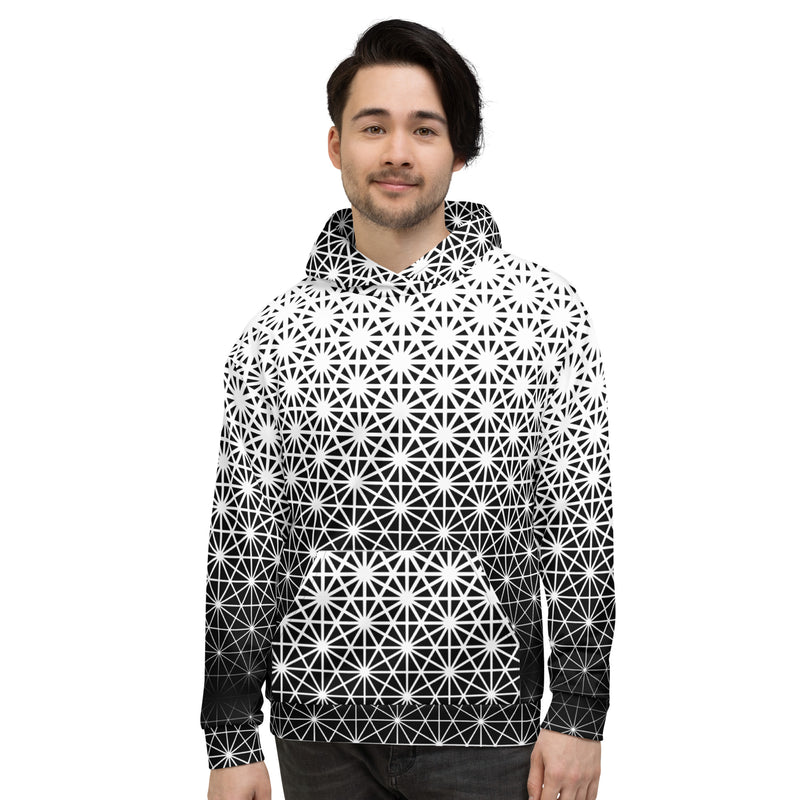 Geometric Line -Kapuzenpullover