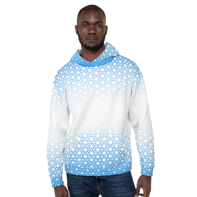 Geometric Line-Kapuzenpullover