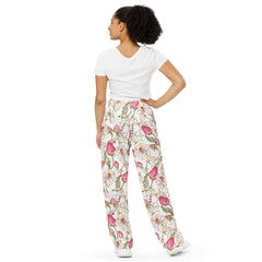 Blumen Hose mit weiten Beinen