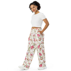 Blumen Hose mit weiten Beinen