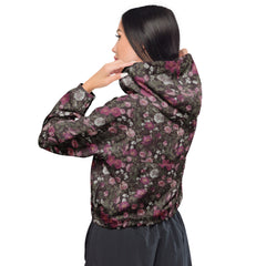 Rosen Windbreaker für Damen