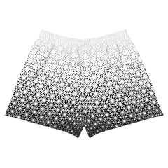 Geometric Line -Sport-Shorts für Damen (recycelt)