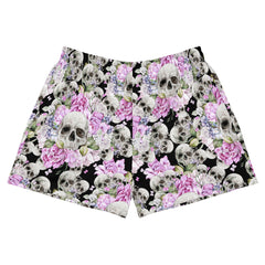 Schädel Blumen Shorts (recycled)