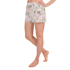 Blumen mit Schädel Shorts (recycled)