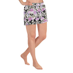 Schädel Blumen Shorts (recycled)