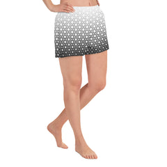 Geometric Line -Sport-Shorts für Damen (recycelt)