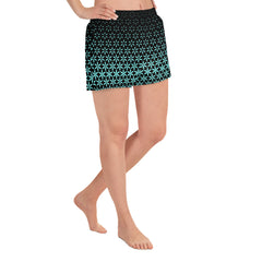 Geometric Line- Sport-Shorts für Damen (recycelt)