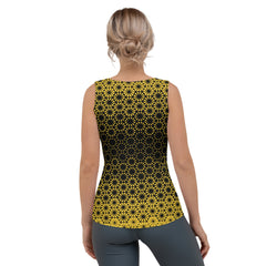 Geometric Line- Tank-Top