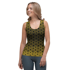 Geometric Line- Tank-Top