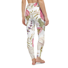 Blumen Yoga-Leggings