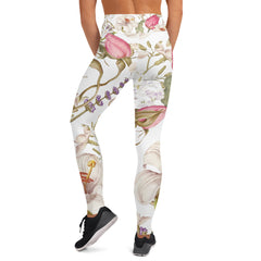 Blumen Yoga-Leggings